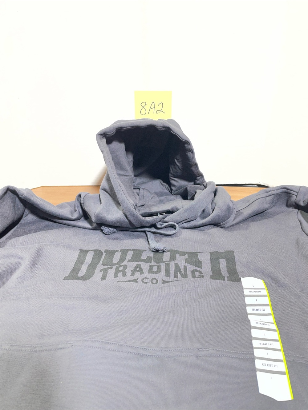 Duluth Trading Co. Slate Gray Logo Hoodie